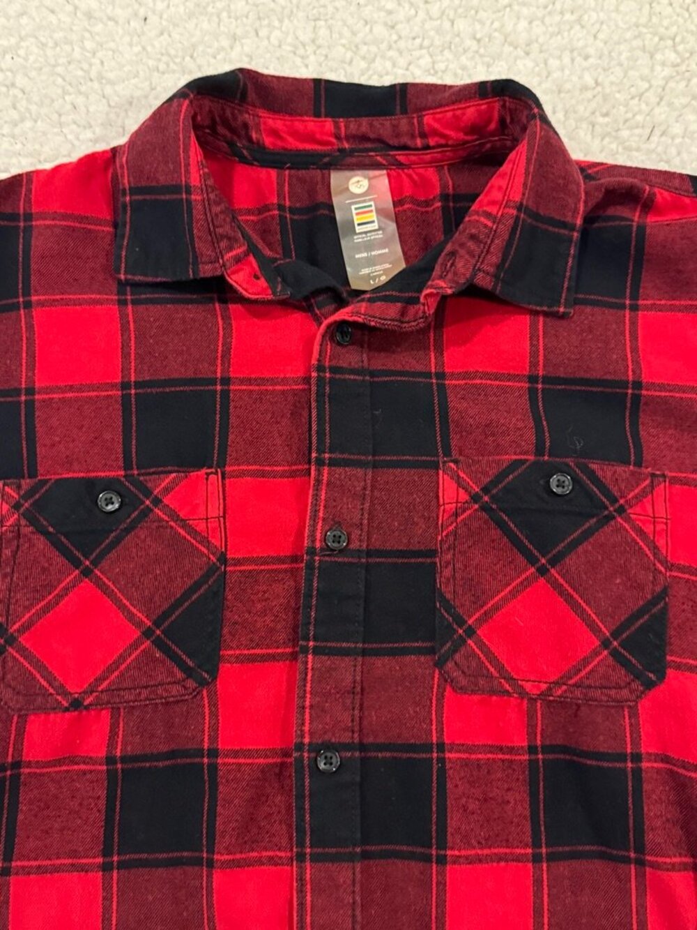 Hudson’s Bay Company (HBC) Team Canada Olympic Collection Flannel Shirt - Large